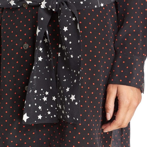 New Kate Moss Equipment Rosalind Silk Shirt dress - Picture 5 of 8